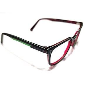 NEW DRAGON ALLIANCE unisex - finn square eyeglasses in red green